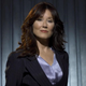 President Laura Roslin (Mary McDonnell) in Battlestar Galactica.